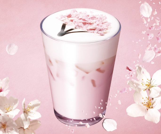 Starbucks Sakura Latte Japan